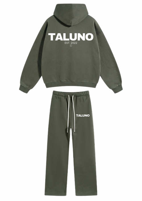Taluno 'Tracksuit' Olive Green