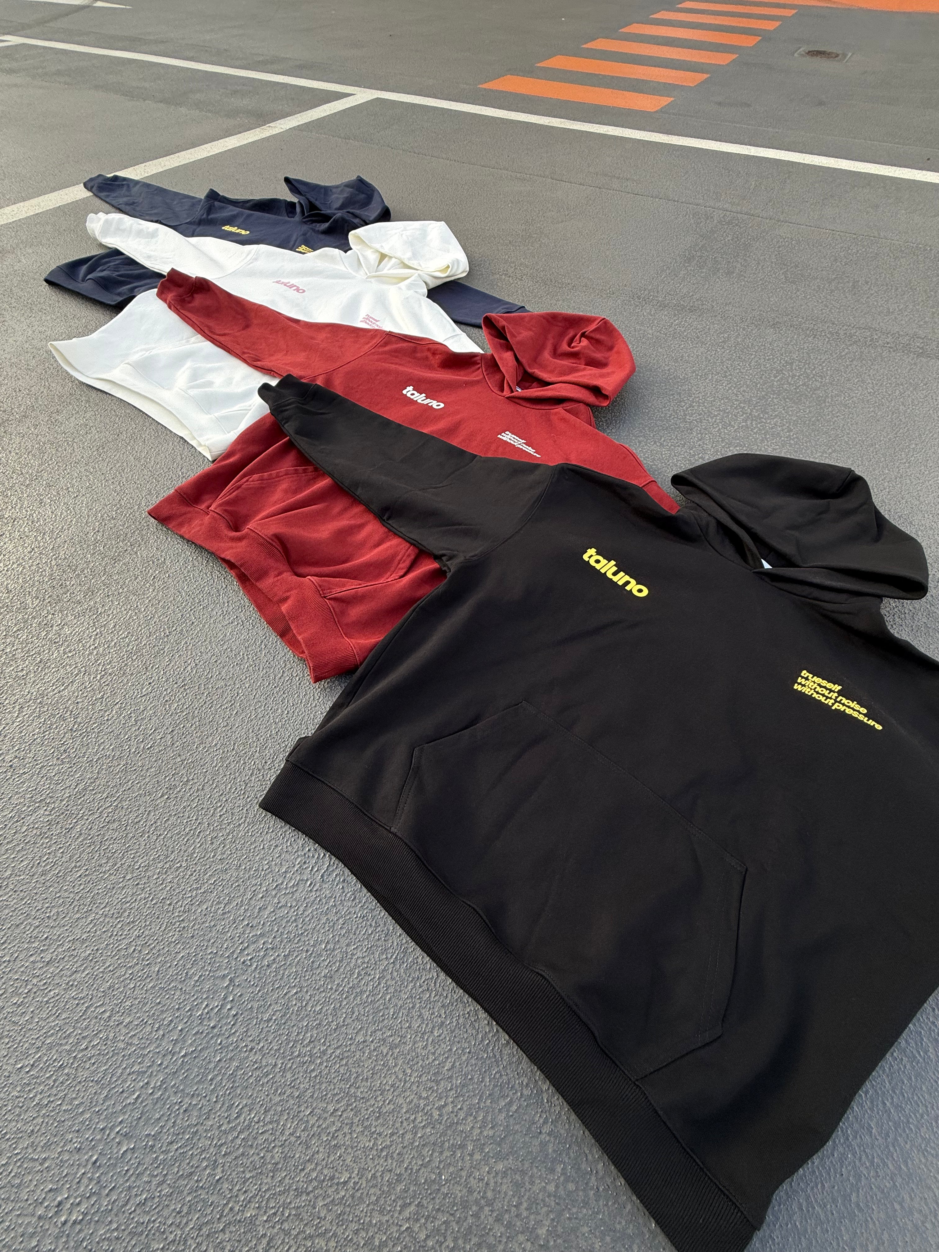 Trueself Hoodie - Black/Yellow