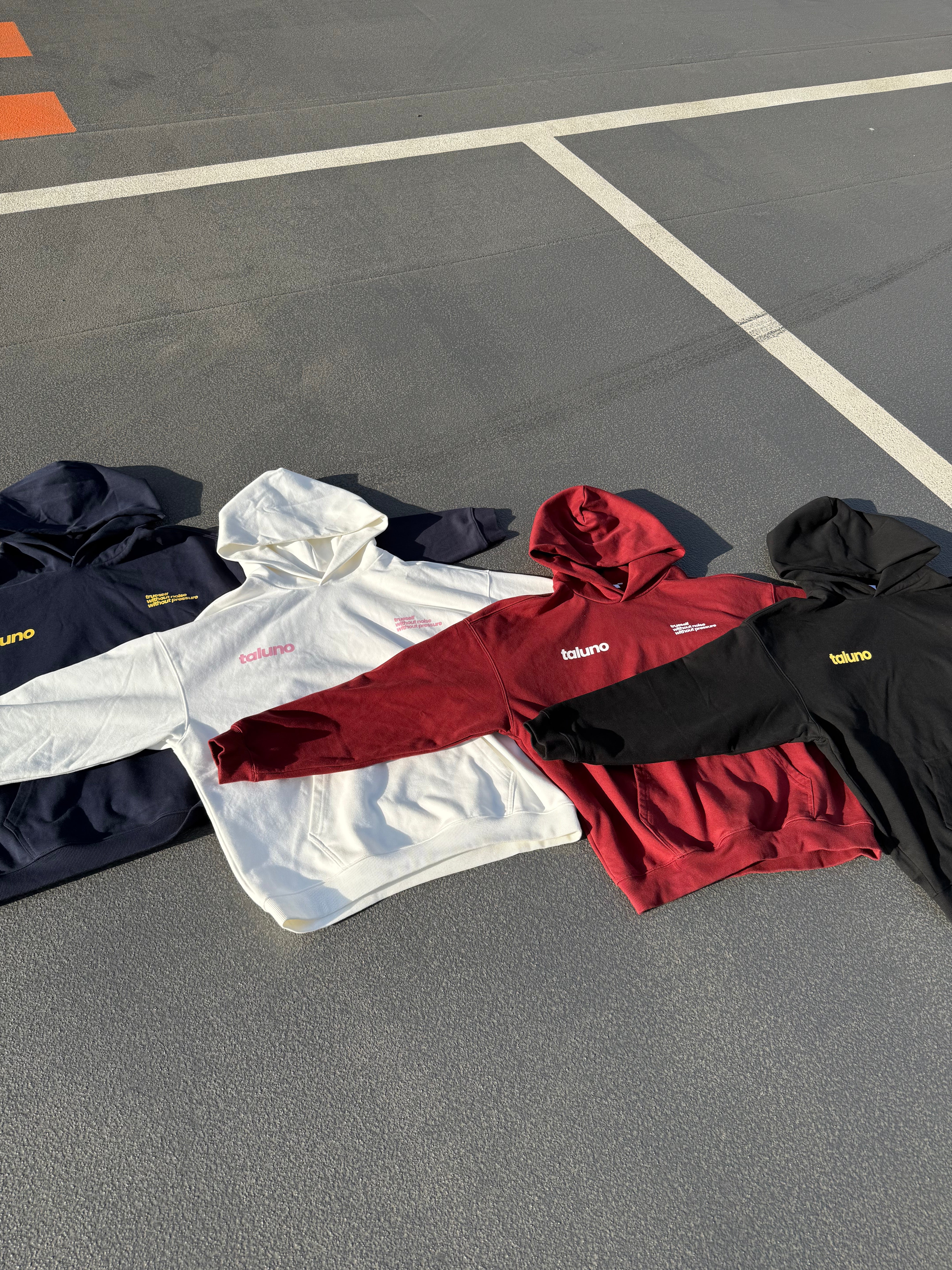 Trueself Hoodie - Red/White