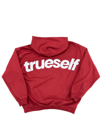 Trueself Hoodie - Red/White