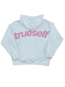 Trueself Hoodie - White/Pink